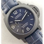 PAM 1664 1:1 FC Case Best Edition Blue Dial on Blue Leather Strap VSF P.9010 Clone