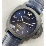 PAM 1664 1:1 FC Case Best Edition Blue Dial on Blue Leather Strap VSF P.9010 Clone