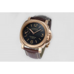 PAM 511 RG 1:1 Best Edition Brown Leather Strap Strap P5000 HWF