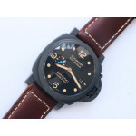 PAM 661 Luminor Carbotech Auto 44mm Leather VSF P9010 