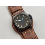 PAM 779 Luminor California PVD 1:1 Best Edition Brown Leather Strap A6497 HWF 