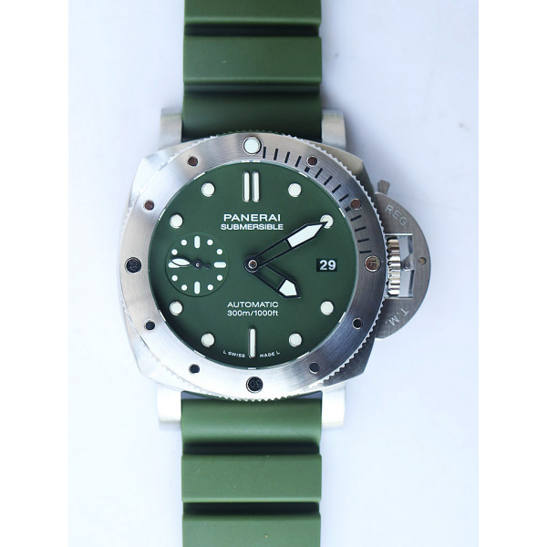 PAM1055 Luminor Submersible Verde Milit 42mm Green Rubber VSF P900