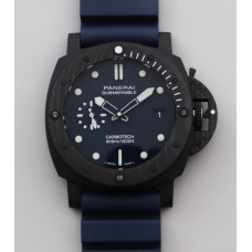 PAM 1232 Submersible QuarantaQuattro 44mm FC Case Blue Dial Rubber SBF P900