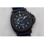 PAM 1232 Submersible QuarantaQuattro 44mm FC Case Blue Dial Rubber SBF P900