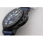 PAM 1232 Submersible QuarantaQuattro 44mm FC Case Blue Dial Rubber SBF P900