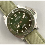 PAM1287 Y 1:1 Best Edition Green Dial on Green Nylon Strap VSF P900