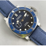 PAM1289 Y 1:1 Best Edition Blue Dial on Blue Nylon Strap VSF P900