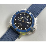 PAM1289 Y 1:1 Best Edition Blue Dial on Blue Nylon Strap VSF P900