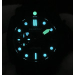 PAM960 Carbotech 42mm Best Edition Black Dial Blue Markers on Rubber Strap VSF P.9010 Clone