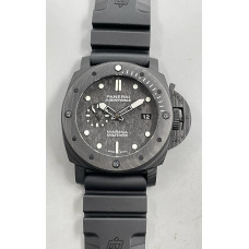 PAM 979 Carbotech Best Edition Carbon Dial on Rubber Strap VSF P.9010 Clone 
