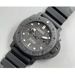 PAM 979 Carbotech Best Edition Carbon Dial on Rubber Strap VSF P.9010 Clone 