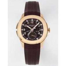Aquanaut 5164R RG 1:1 Best Edition Brown Dial Rubber Strap A324 ZF