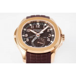 Aquanaut 5164R RG 1:1 Best Edition Brown Dial Rubber Strap A324 ZF