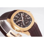 Aquanaut 5164R RG 1:1 Best Edition Brown Dial Rubber Strap A324 ZF