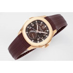 Aquanaut 5164R RG 1:1 Best Edition Brown Dial Rubber Strap A324 ZF