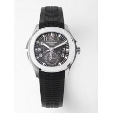 Aquanaut 5164R SS 1:1 Best Edition Black Dial Rubber Strap A324 ZF