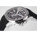 Aquanaut 5164R SS 1:1 Best Edition Black Dial Rubber Strap A324 ZF