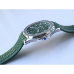 Aquanaut 5168G 42mm SS 1:1 Best Edition Green Dial Green Rubber Strap 324CS ZF