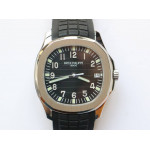 Aquanaut 5167 SS Black Dial Rubber  PF Asia 2824 Mod