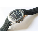 Aquanaut 5167 SS Black Dial Rubber  PF Asia 2824 Mod