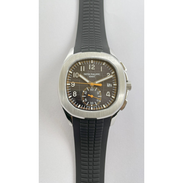 Aquanaut 5968 SS Best Edition Gray Dial on Black Rubber Strap OMF A520