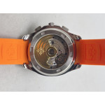 Aquanaut Chronograph 5968A Best Edition Brown Dial on Orange Rubber Strap 3KF A7750