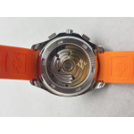 Aquanaut Chronograph 5968A Best Edition Brown Dial on Orange Rubber Strap 3KF A7750
