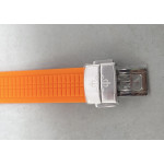 Aquanaut Chronograph 5968A Best Edition Brown Dial on Orange Rubber Strap 3KF A7750