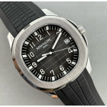 Aquanaut 5167 SS Best Edition Gray Dial on Black Rubber Strap 3KF A324 Super Clone V3