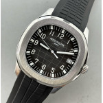 Aquanaut 5167 SS Best Edition Gray Dial on Black Rubber Strap 3KF A324 Super Clone V3