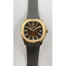 Aquanaut 5167R RG Best Edition Brown Dial on Brown Rubber Strap A330 Super Clone 3KF V3