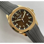 Aquanaut 5167R RG Best Edition Brown Dial on Brown Rubber Strap A330 Super Clone 3KF V3