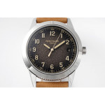 Calatrava 5226G SS 1:1 Best Edition Gray Rock Dial on Brown Leather Strap PPF 330CS