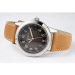 Calatrava 5226G SS 1:1 Best Edition Gray Rock Dial on Brown Leather Strap PPF 330CS