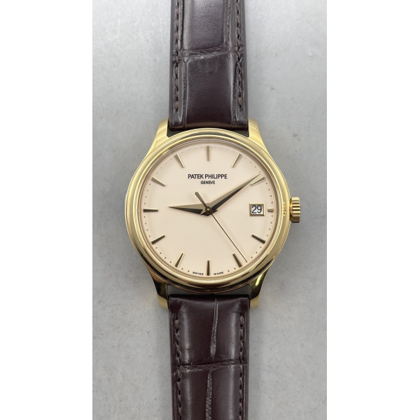 Calatrava 5227 YG 1:1 Best Edition White Dial Brown Leather Strap 324CS 3KF Calatrava 5227 YG 1:1 Best Edition White Dial Brown Leather Strap 324CS 3KF