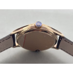 Calatrava 5227 RG 1:1 Best Edition White Dial Brown Leather Strap 324CS 3KF