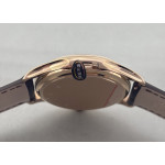 Calatrava 5227 RG 1:1 Best Edition White Dial Brown Leather Strap 324CS 3KF