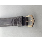 Calatrava 5227 RG 1:1 Best Edition White Dial Brown Leather Strap 324CS 3KF