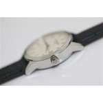 Calatrava 5296G SS White Dial Leather Strap Miyota 9015 Mod BP