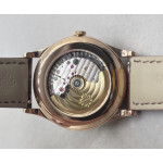 Calatrava 6119R RG 1:1 Best Edition White Dial on Brown Leather Strap A324CS Calatrava 6119R RG 1:1 Best Edition White Dial on Brown Leather Strap A324CS
