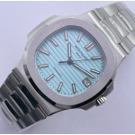 Nautilus 5711 1:1 Best Edition Tiffany Blue Dial on SS Bracelet A324 Super Clone V2 3KF