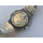 Nautilus 5711/1A 1:1 Best Edition Grey Textured Dial SS Bracelet 324CS V4 PPF