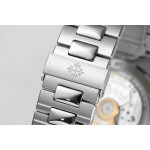 Nautilus 5711/1A 1:1 Best Edition White Dial Diamonds Bezel on SS Bracelet 324CS PPF V3