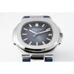 Nautilus 5711/1A 1:1 Best Edition Blue Textured Dial Rubber Strap 324CS PPF V5