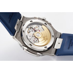 Nautilus 5711/1A 1:1 Best Edition Blue Textured Dial Rubber Strap 324CS PPF V5