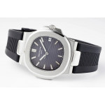 Nautilus 5711/1A 1:1 Best Edition Gray Textured Dial Rubber Strap 324CS PPF V5