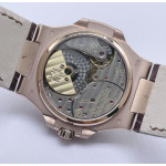 Nautilus 5712 RG 1:1 Best Edition Gray Dial on Brown Leather Strap A240 ZF