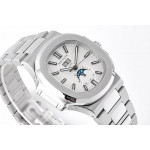 Nautilus 5726 Full Function SS 1:1 Best Edition White Dial SS Bracelet A324 PPF