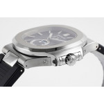 Nautilus 5726 Complicated SS 1:1 Best Edition Grey Textured Dial Rubber Strap PPF A324