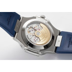 Nautilus 5726 Complicated SS 1:1 Best Edition Blue Textured Dial Rubber Strap PPF A324